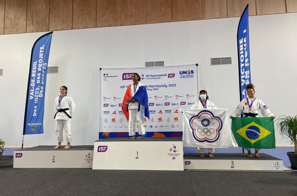 Judoca da Escola Sesi de Campo Grande conquista bronze em mundial escolar na França