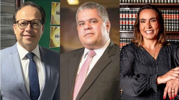 TST define lista tríplice para ministro com Adriano Avelino, Antônio Fabrício e Roseline Morais
